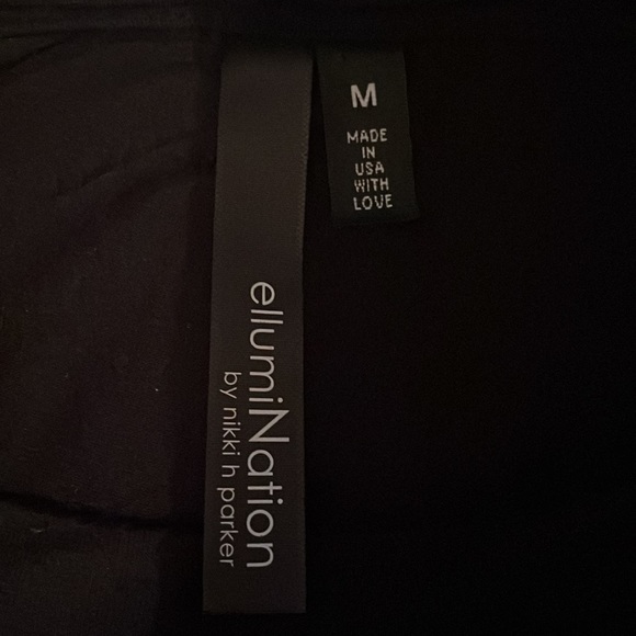 EllumiNation black long sleeve tunic - Picture 4 of 4